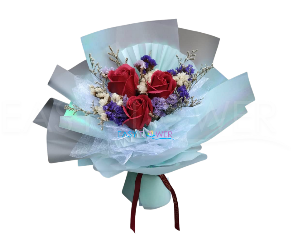 condolence-flower-johor-bahru-hand-bouquet-bouquet-rose-mix-flower